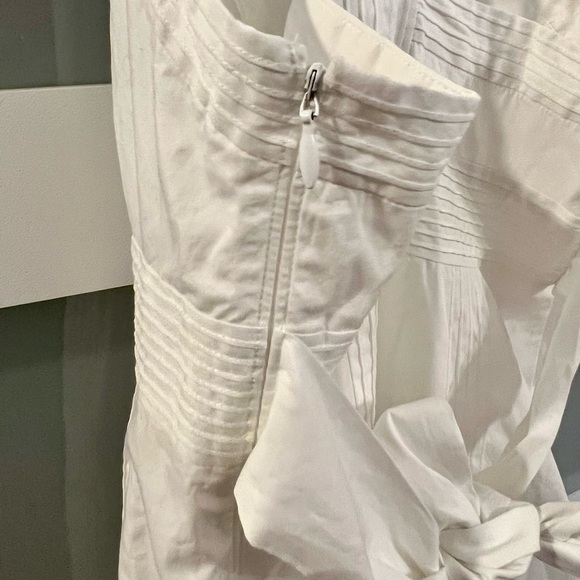 Ted Baker London White Dress. Size 1 - Picture 8 of 10